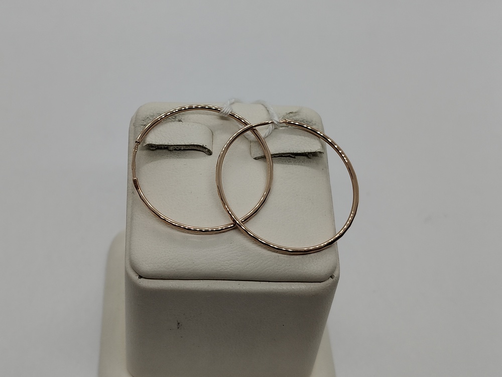 СЕРЬГИ КОНГО (Au 375)