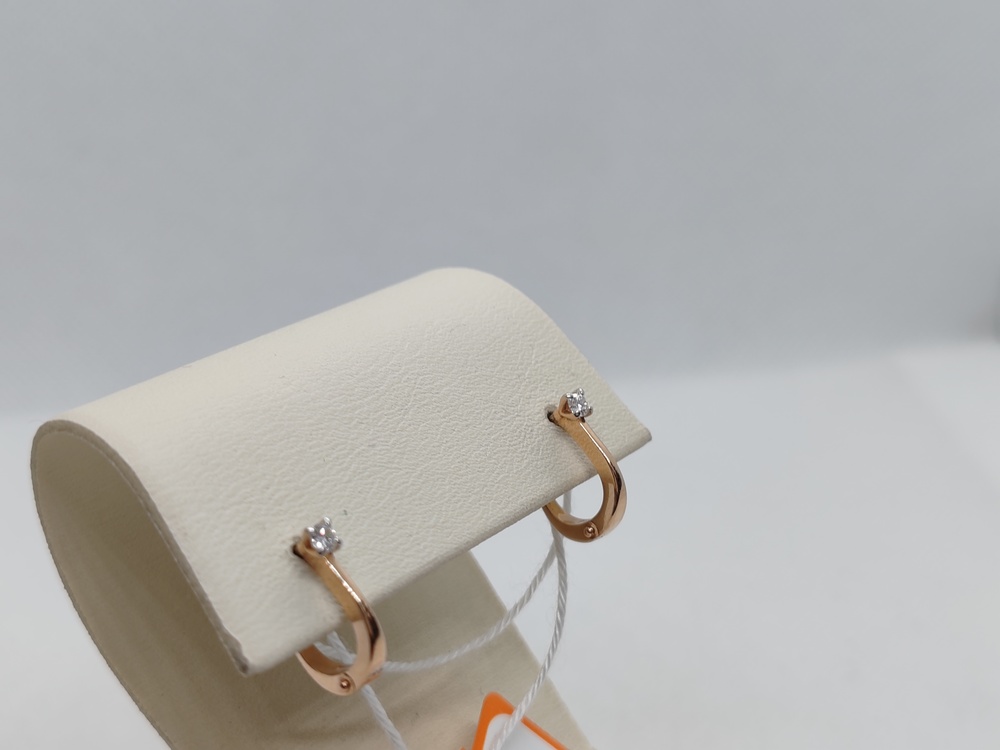 СЕРЬГИ БРИЛЛИАНТ (Au 585)