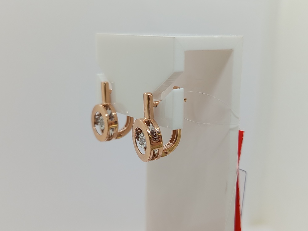 СЕРЬГИ БРИЛЛИАНТ (Au 585)