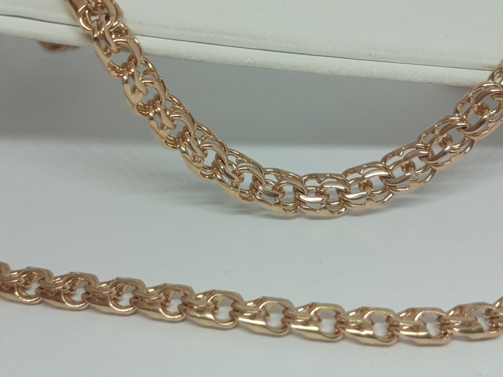 ЦЕПЬ ПОЛНОВЕСНАЯ Бисмарк (Au 585)