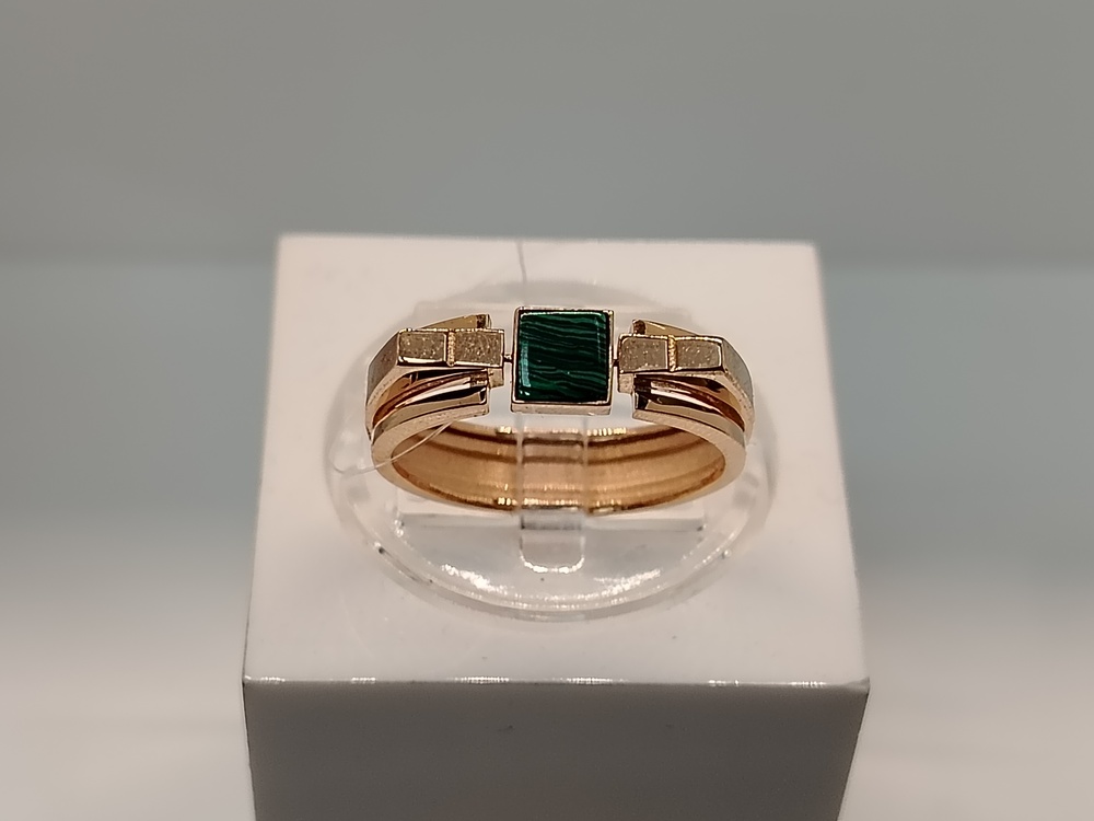 КОЛЬЦО ПЕЧАТКА с камнем (Au 585)