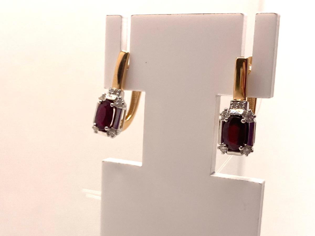 СЕРЬГИ БРИЛЛИАНТ (Au 585)