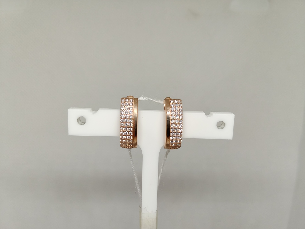 СЕРЬГИ С КАМНЯМИ (Au 585)