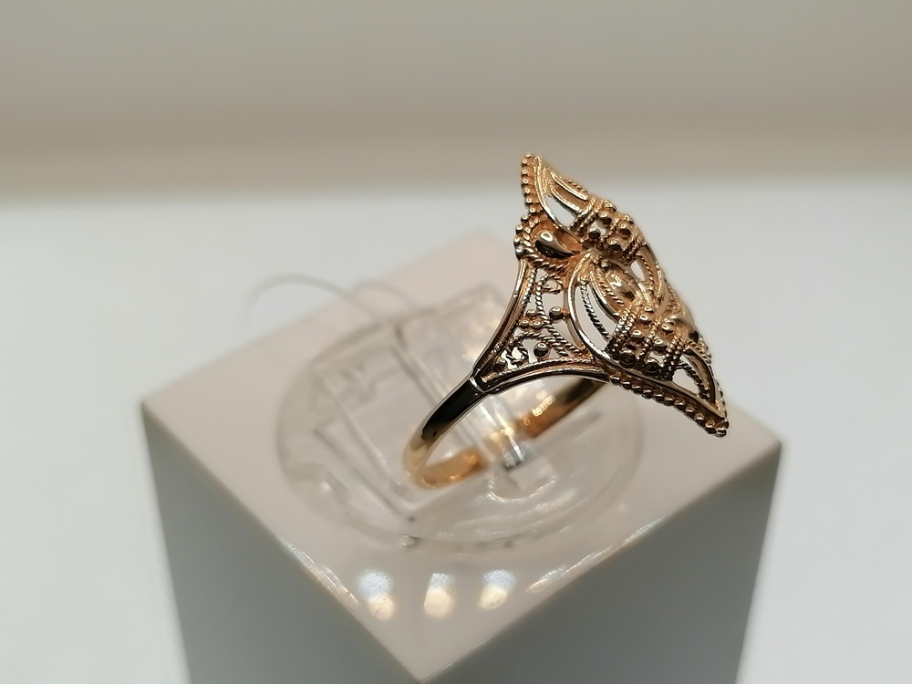 КОЛЬЦО БЕЗ КАМНЯ (Au 585)