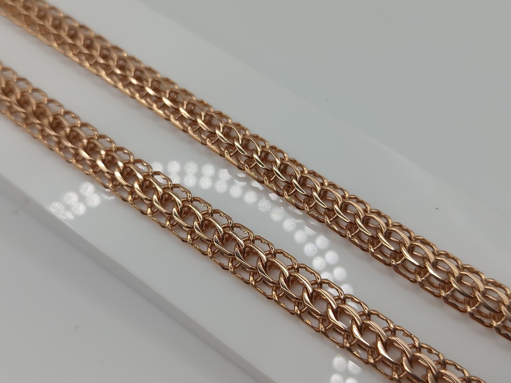 ЦЛИТ585 ЦЕПЬ ПОЛНОВЕСНАЯ Итальянка (Au 585)