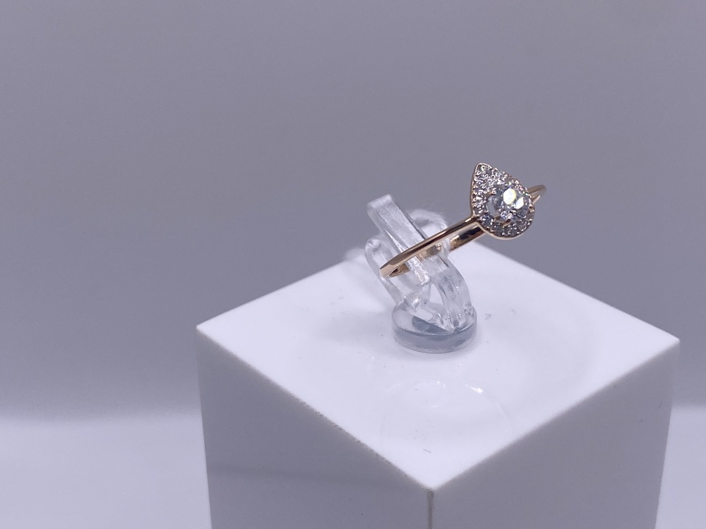 КОЛКМИ585 КОЛЬЦО С КАМНЯМИ (Au 585)