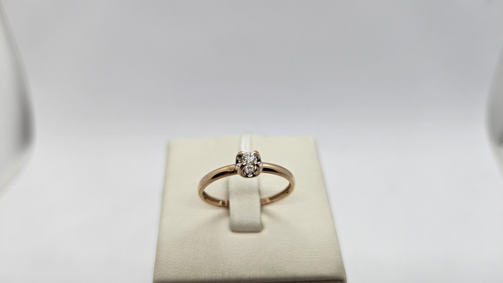 КОЛЬЦО БРИЛЛИАНТ Au 585