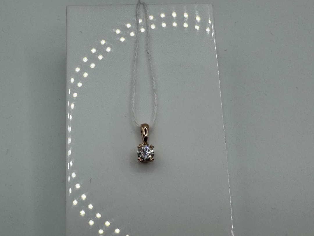 ПОДКМ585 ПОДВЕСКА С КАМНЕМ (Au 585)