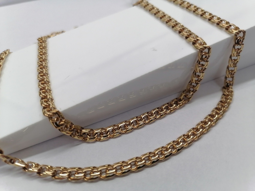 ЦЛБС585 ЦЕПЬ ПОЛНОВЕСНАЯ Бисмарк (Au 585)