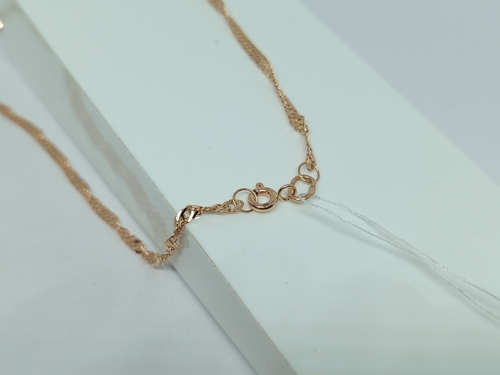 ЦЛСИ585 ЦЕПЬ ПОЛНОВЕСНАЯ Сингапур (Au 585)