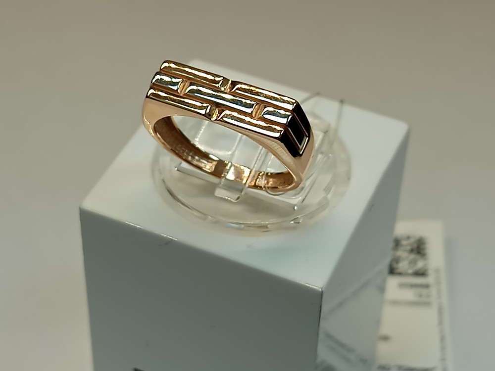 КОЛЬЦО ПЕЧАТКА без камня (Au 585)