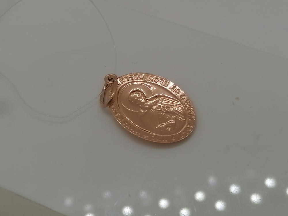 ПОДВЕСКА ИКОНА без камня (Au 585)