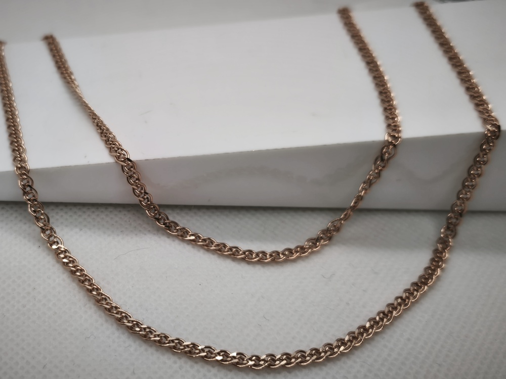 ЦЕПЬ ПУСТОТЕЛАЯ Нона (Au 585)