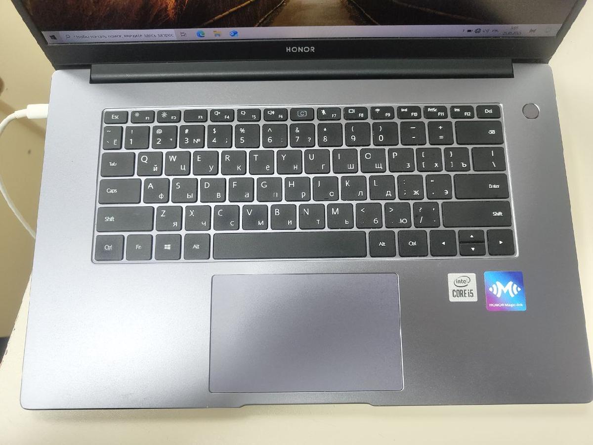 Ноутбук Honor bbr-wah9; Core i5-10210U, HD Graphics, 8 Гб, 512 GB, Нет