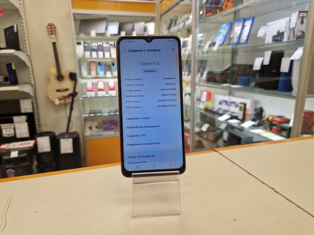 Смартфон Samsung Galaxy A12 3/32