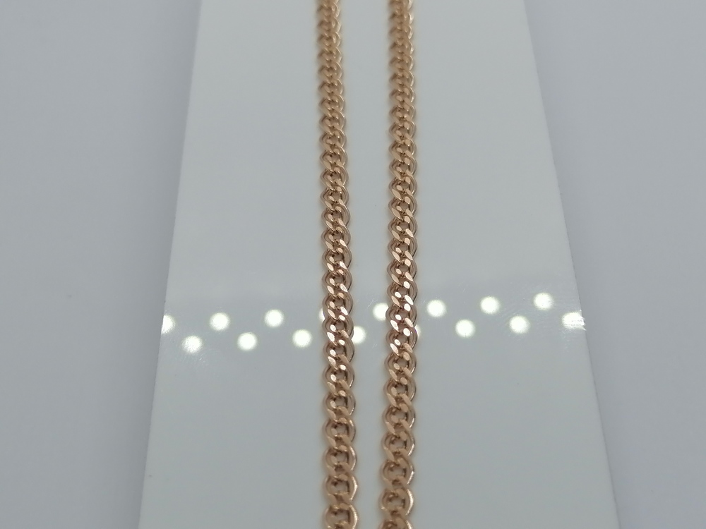 8060155П-45 ЦЕПЬ ПУСТОТЕЛАЯ Нона (Au 585)