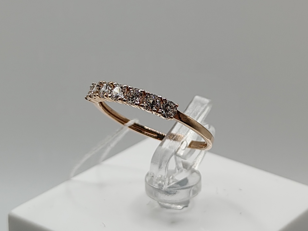 КОЛКМИ585 КОЛЬЦО С КАМНЯМИ (Au 585)