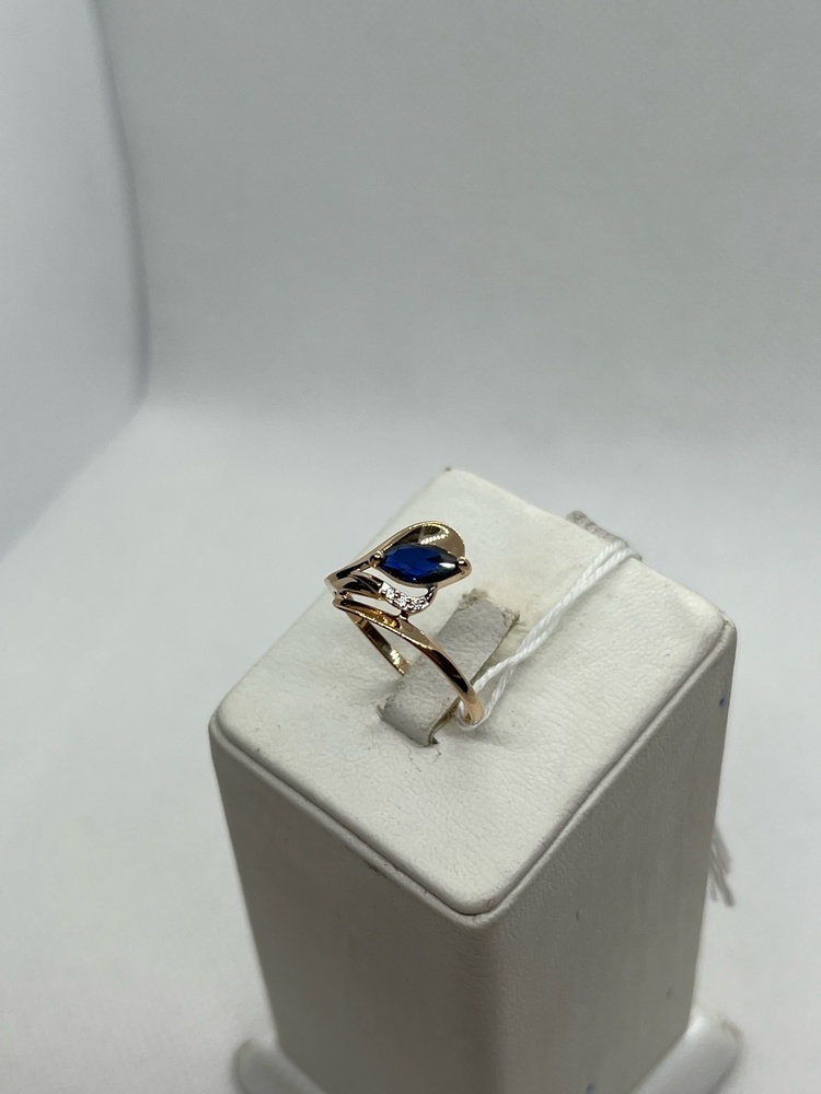 КОЛКМИ585 КОЛЬЦО С КАМНЯМИ (Au 585) КОЛКМИ585 КОЛЬЦО С КАМНЯМИ (Au 585)