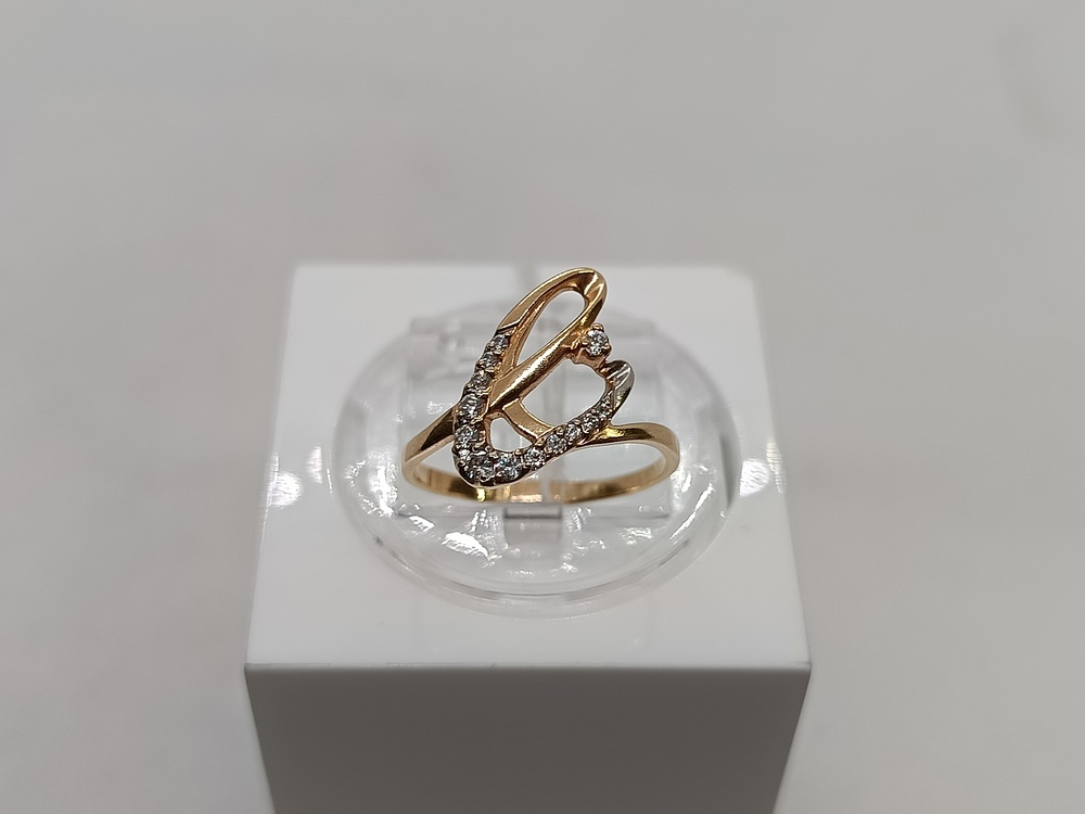 КОЛКМИ585 КОЛЬЦО С КАМНЯМИ (Au 585)