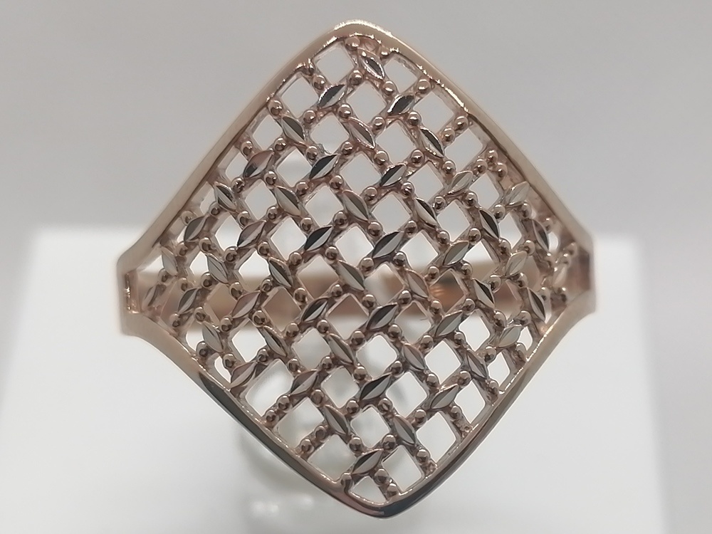 КОЛБКМ585 КОЛЬЦО БЕЗ КАМНЯ (Au 585)