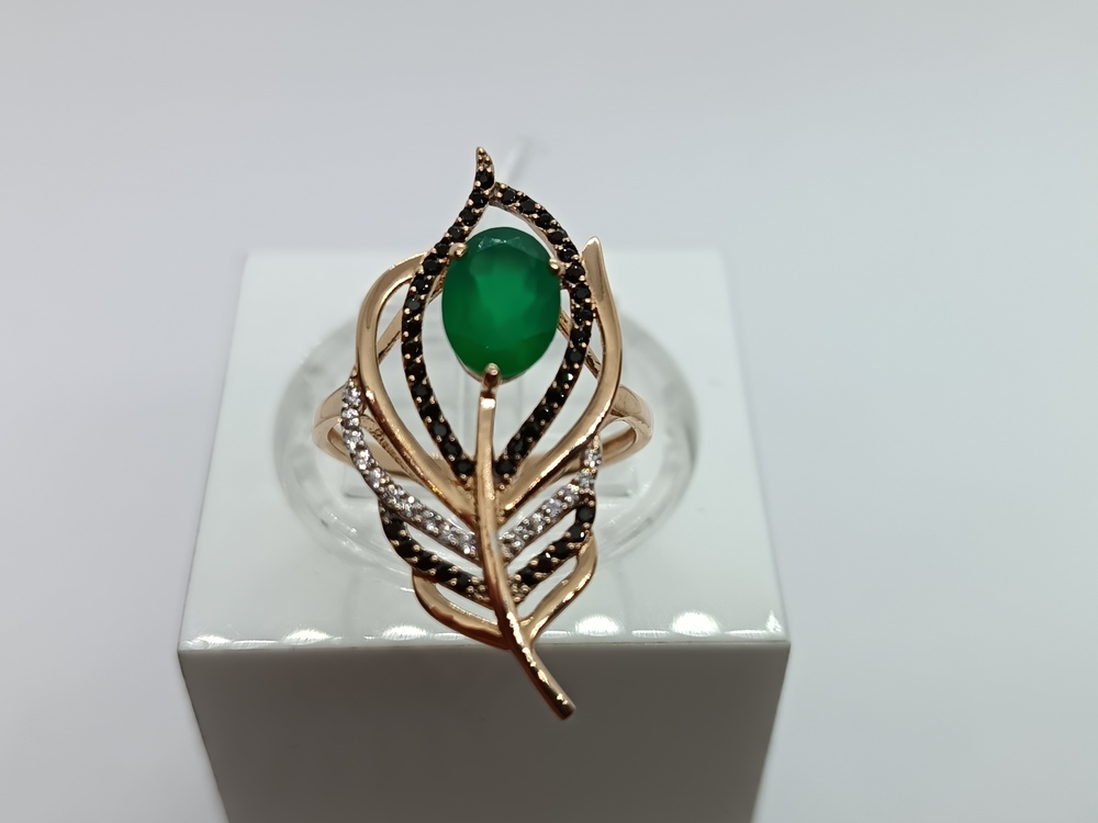 КОЛКМИ585 КОЛЬЦО С КАМНЯМИ (Au 585)