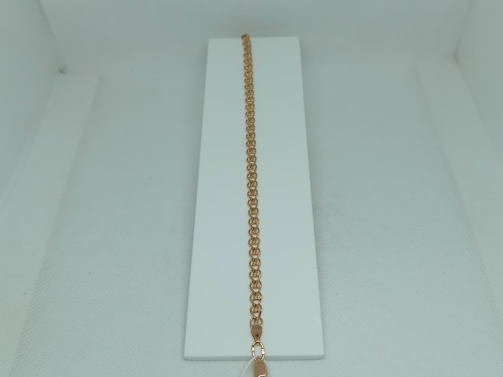 БРАСЛЕТ ПУСТОТЕЛЫЙ Лав Au 585