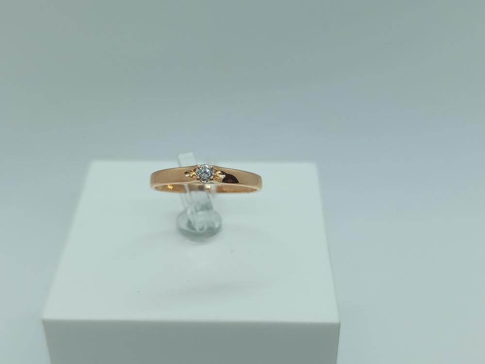 КОЛЬЦО БРИЛЛИАНТ Au 585