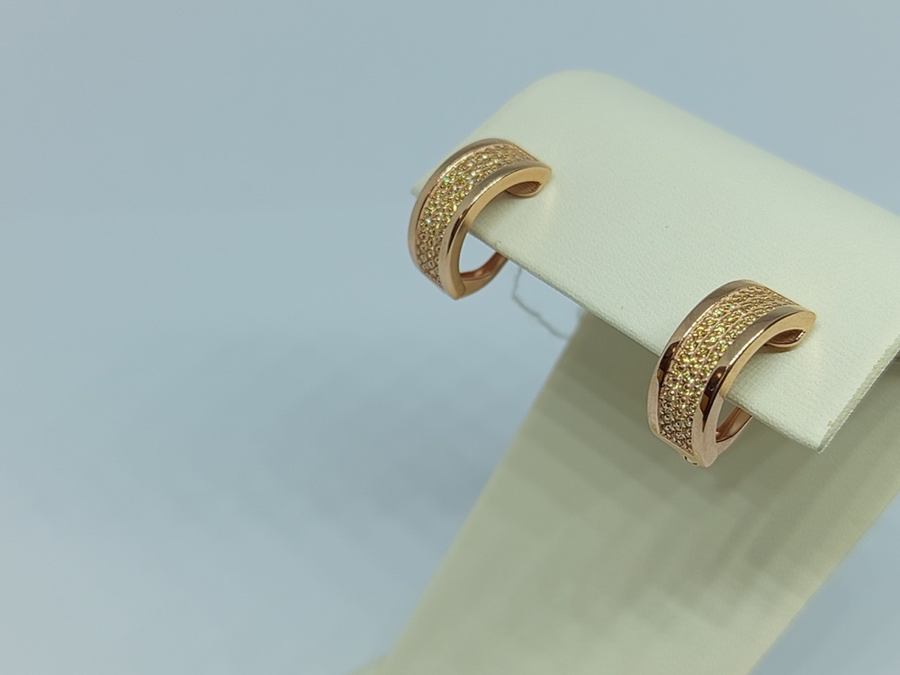 СЕРЬГИ С КАМНЯМИ (Au 585)