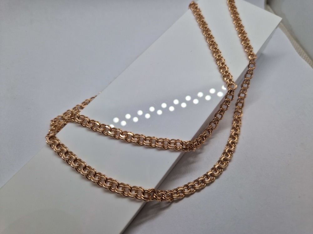 ЦЛБС585 ЦЕПЬ ПОЛНОВЕСНАЯ Бисмарк (Au 585)