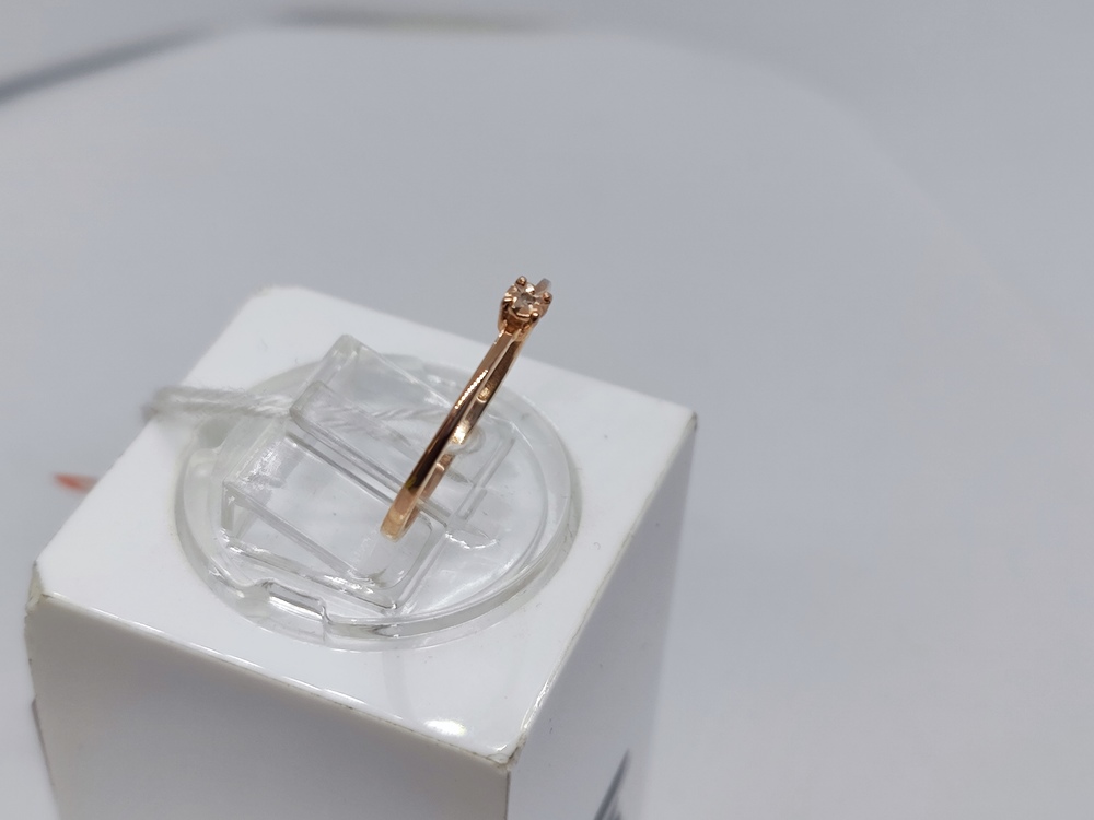 КОЛЬЦО БРИЛЛИАНТ Au 585