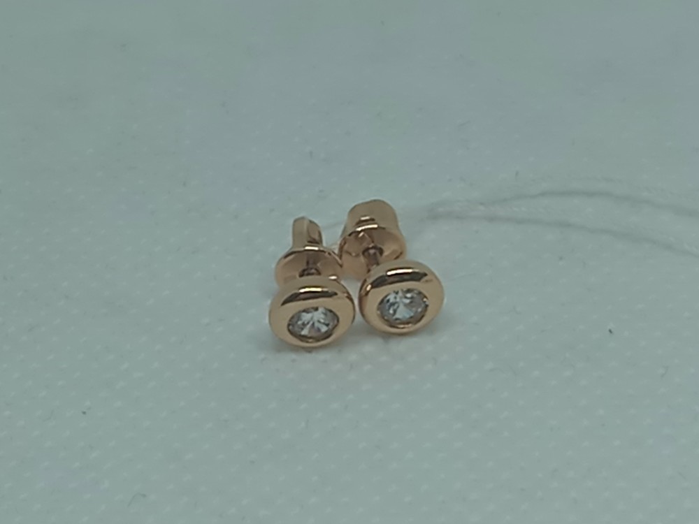 СПУС585 СЕРЬГИ ПУСЕТЫ (Au 585)