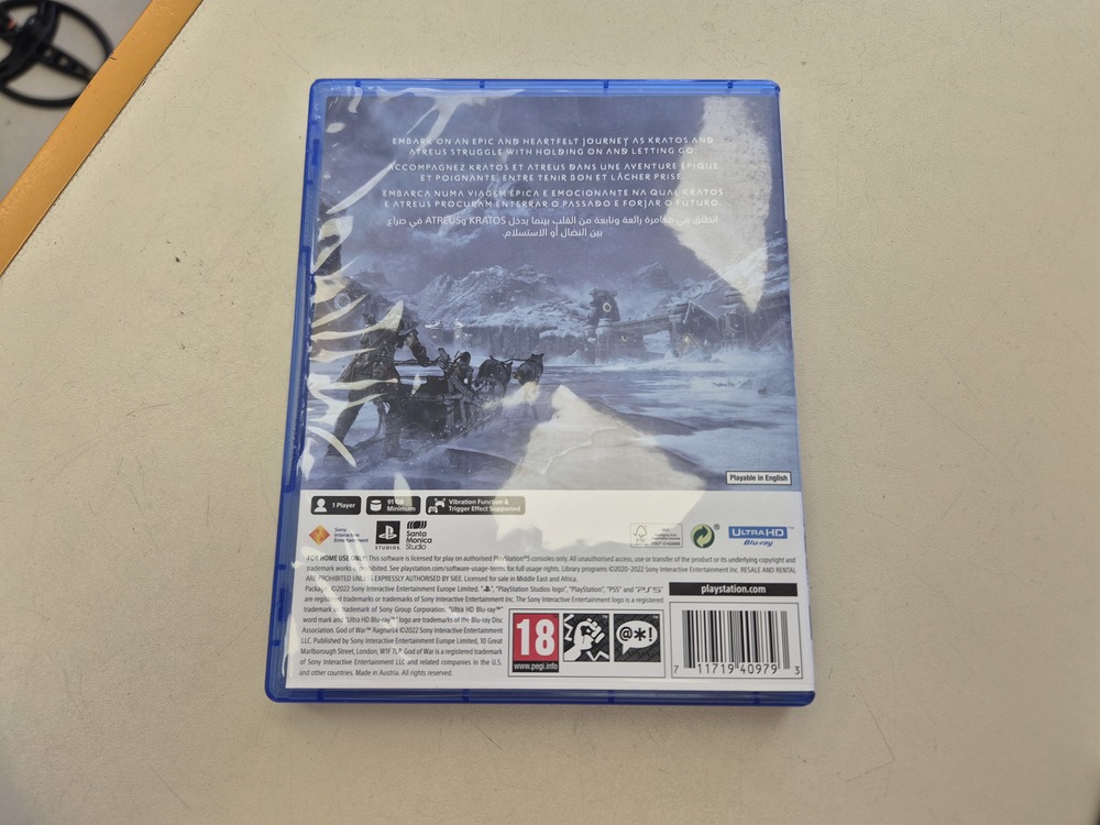 Игра Playstation 5 God Of war Ragnarok