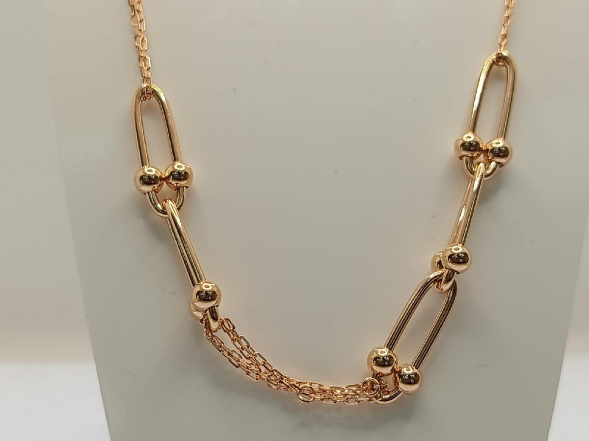 КОЛЬЕ БЕЗ КАМНЯ (Au 585)