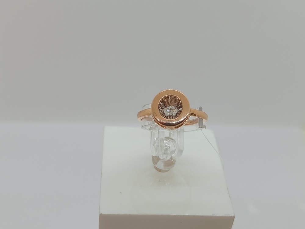 01-11-5742-11-00 КОЛЬЦО БРИЛЛИАНТ (Au 585)