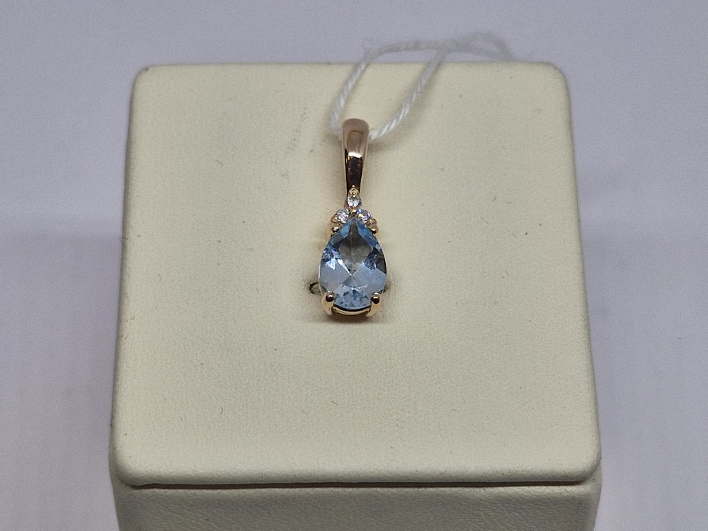 ПОДВЕСКА С КАМНЯМИ (Au 585)