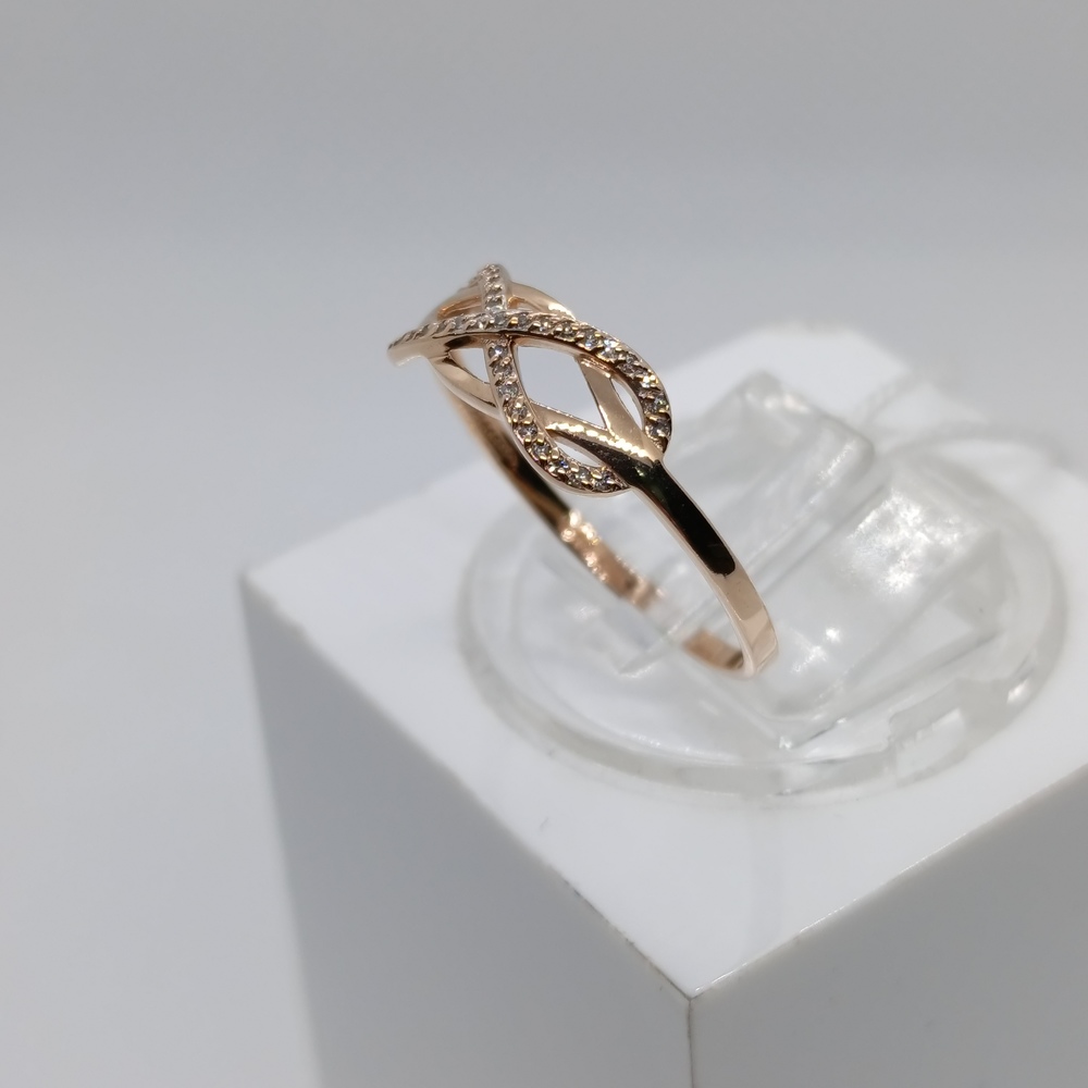 КОЛЬЦО БРИЛЛИАНТ Au 585