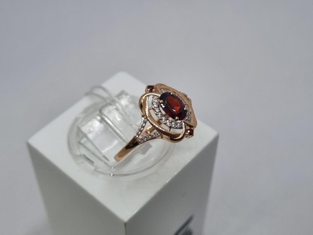 КОЛКМИ585 КОЛЬЦО С КАМНЯМИ (Au 585)