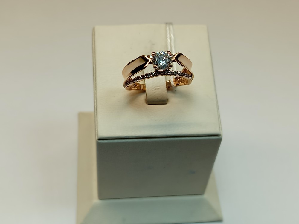 КОЛКМИ585 КОЛЬЦО С КАМНЯМИ (Au 585)