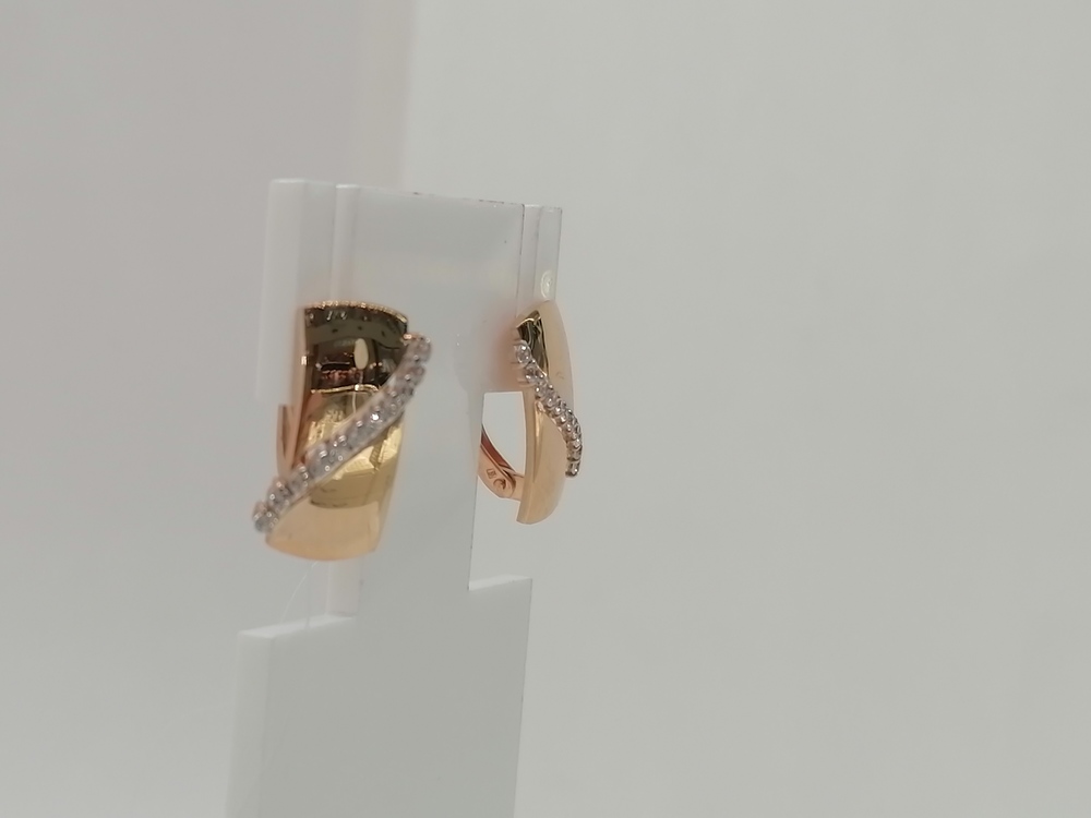 СЕРЬГИ С КАМНЯМИ (Au 585)