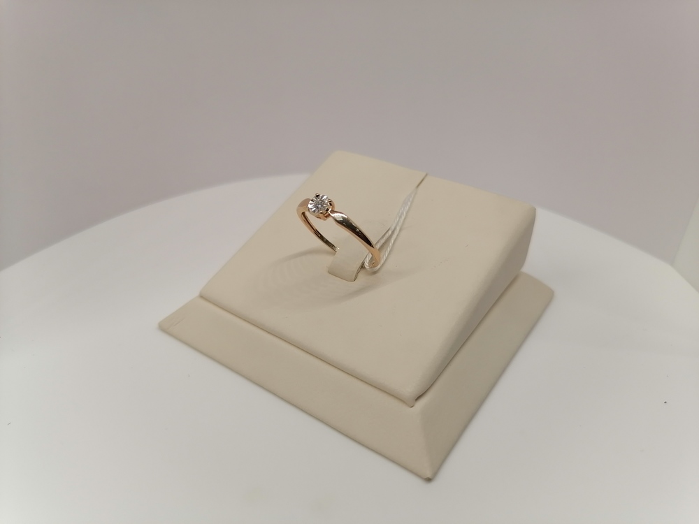 КОЛЬЦО БРИЛЛИАНТ Au 585