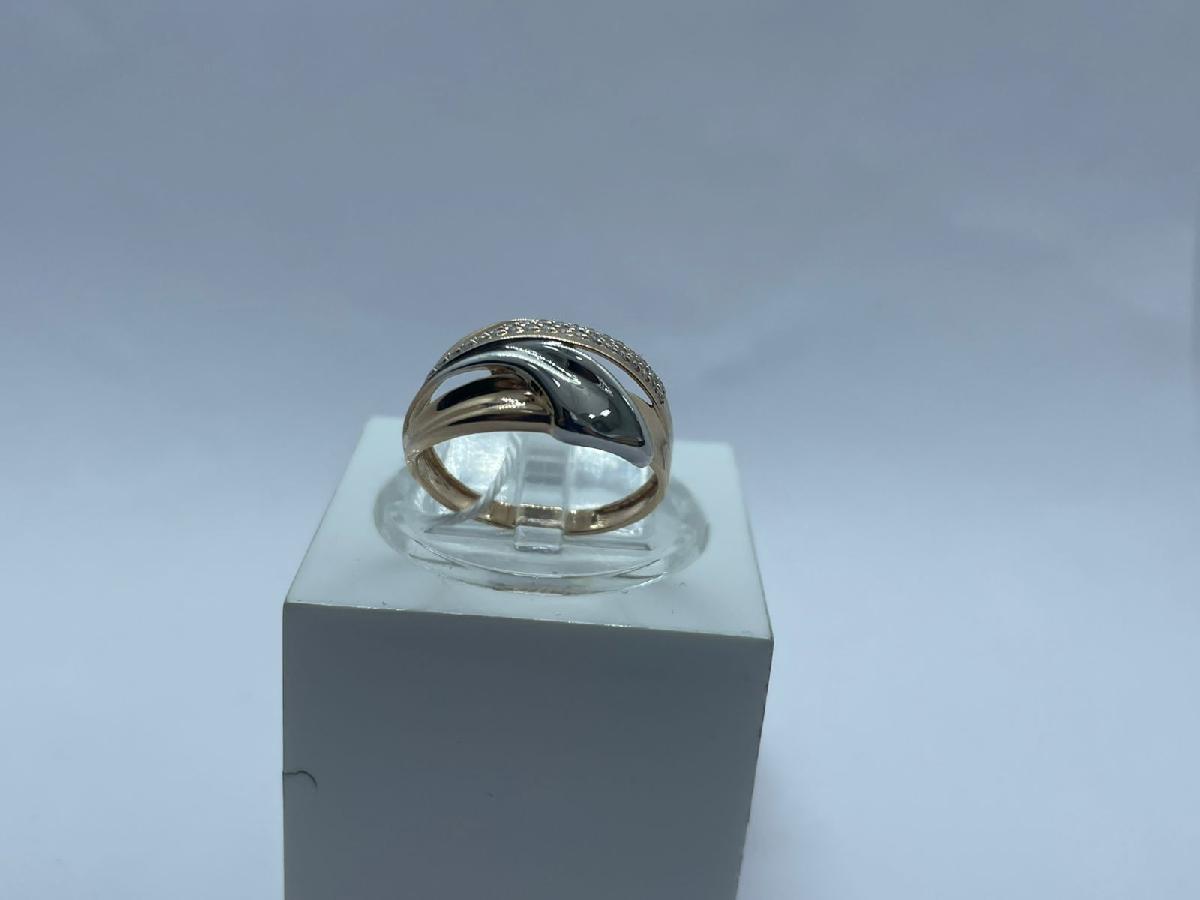 КОЛКМИ585 КОЛЬЦО С КАМНЯМИ (Au 585)