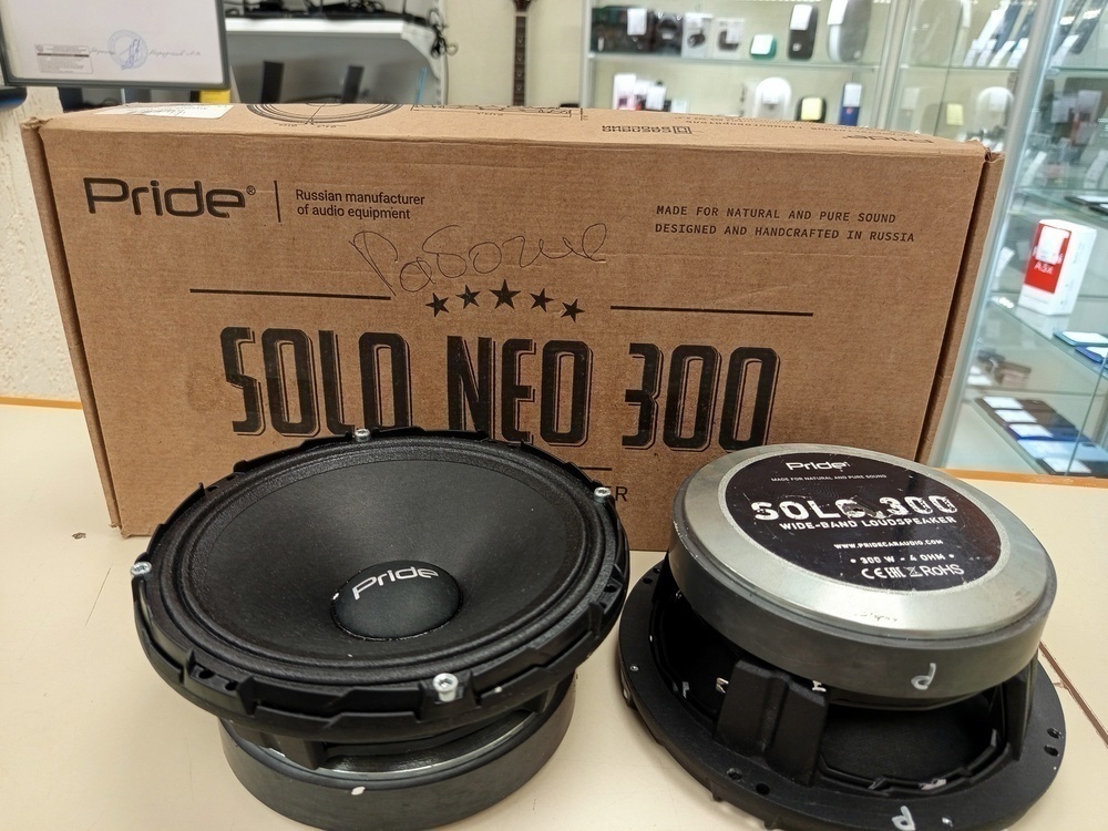 Автоакустика передняя Pride Solo 300