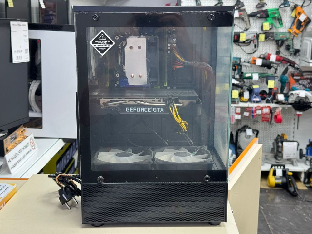 Системный блок 3Q; Xeon E5-2640 v3, GeForce GTX 1660 Super, 6 Гб, 512 GB, Нет