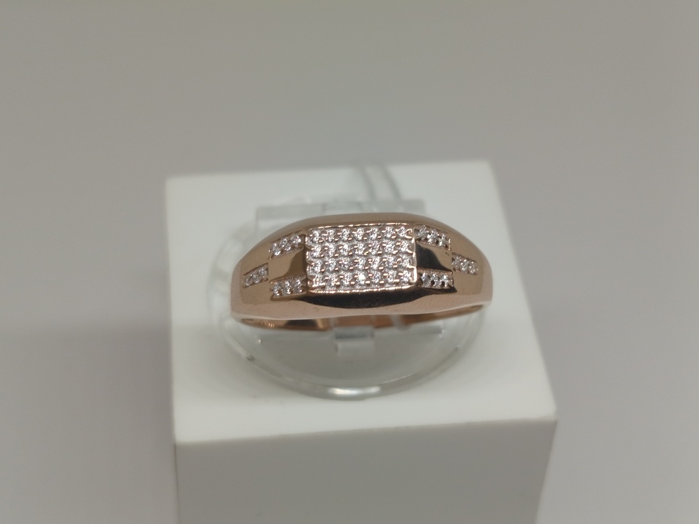 ПЕЧКМИ585 ПЕЧАТКА С КАМНЯМИ (Au 585)