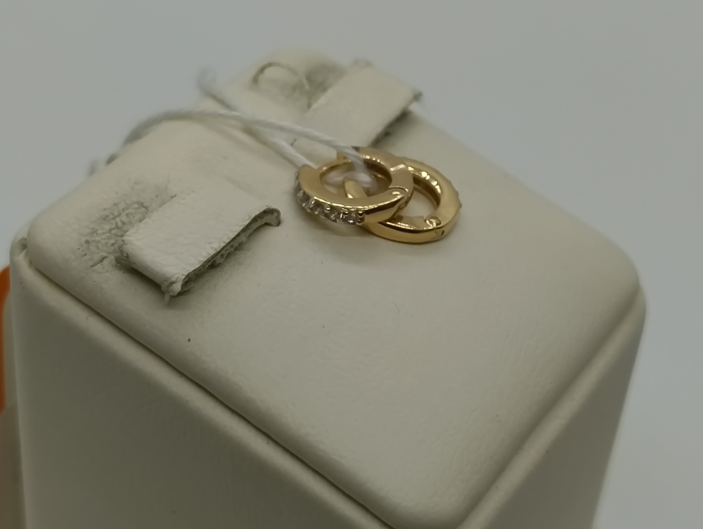 СЕРЬГИ С КАМНЯМИ (Au 585)