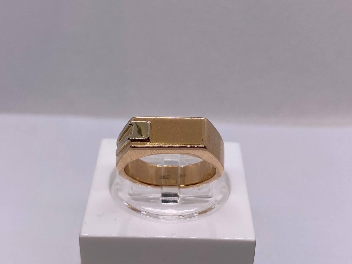 01-0039 КОЛЬЦО ПЕЧАТКА без камня (Au 585)