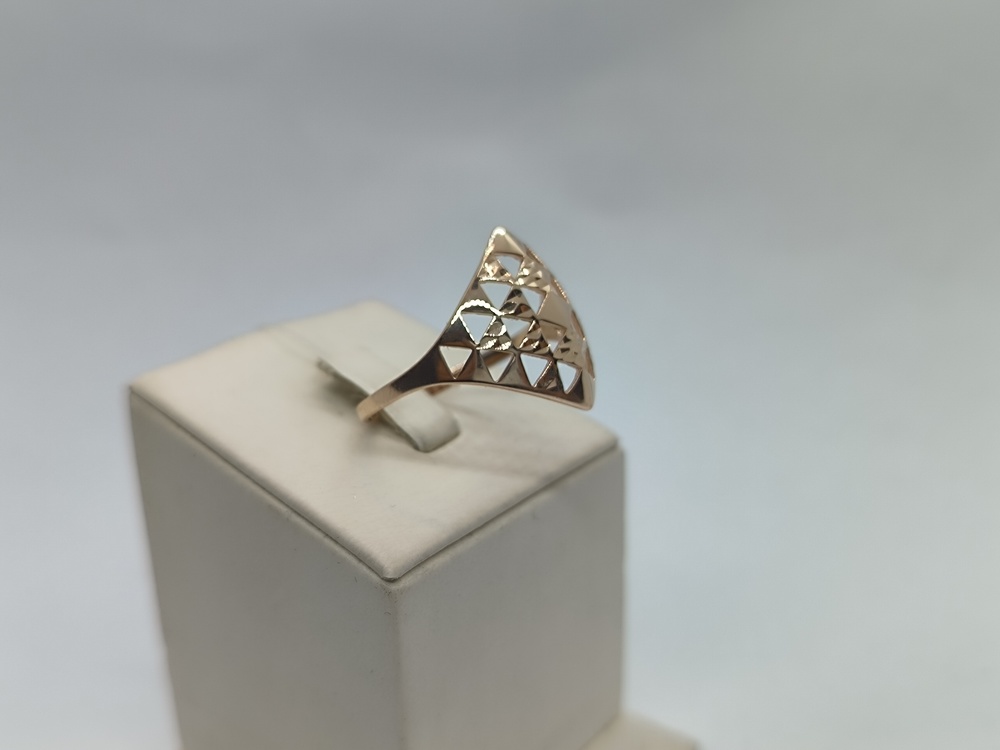 10583а КОЛЬЦО БЕЗ КАМНЯ (Au 585)