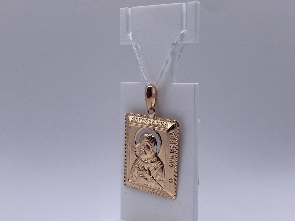 ПОДИБК585 ПОДВЕСКА ИКОНА БЕЗ КАМНЯ (Au 585)
