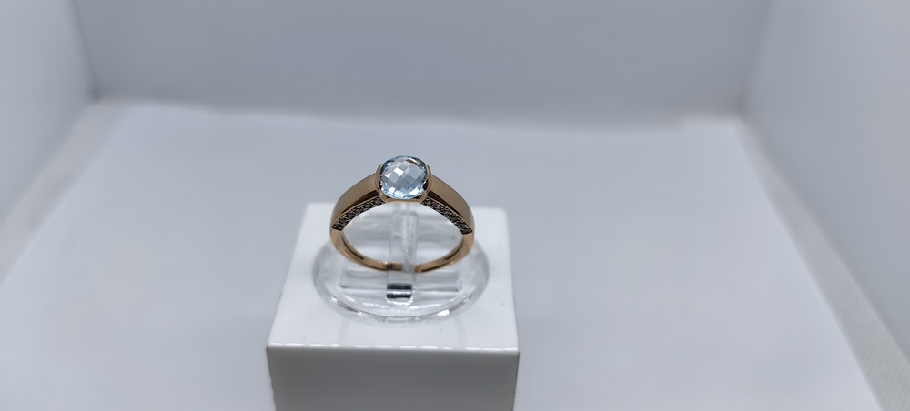 КОЛКМИ585 КОЛЬЦО С КАМНЯМИ (Au 585)