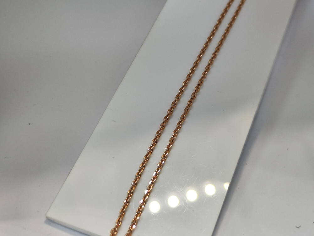 ЦЕПЬ ПУСТОТЕЛАЯ Якорное (Au 585)